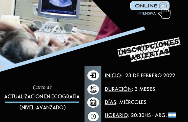 CURSO DE ACTUALIZACIÓN EN ECOGRAFÍA