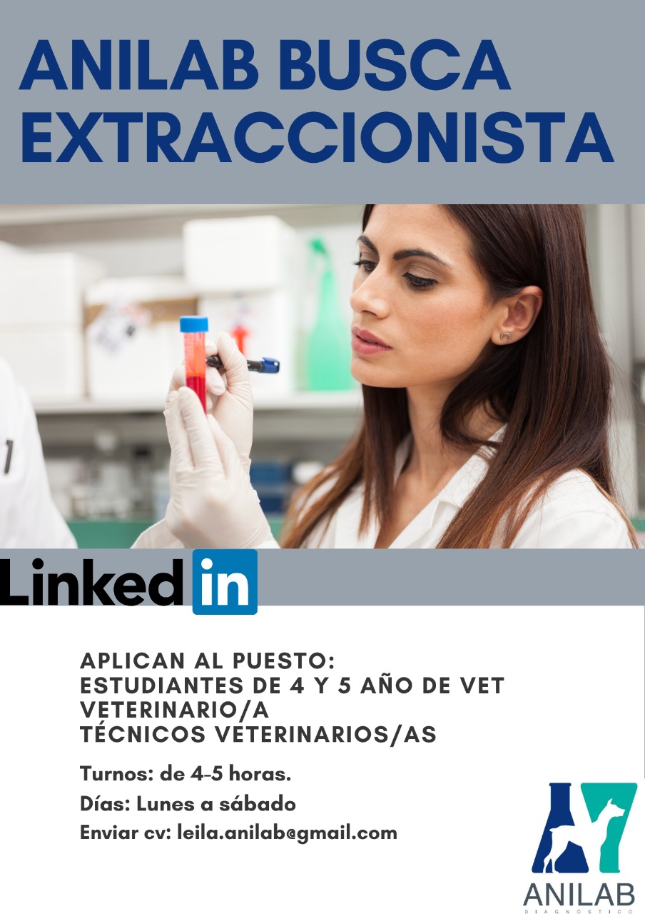 Oferta laboral para Laboratorio