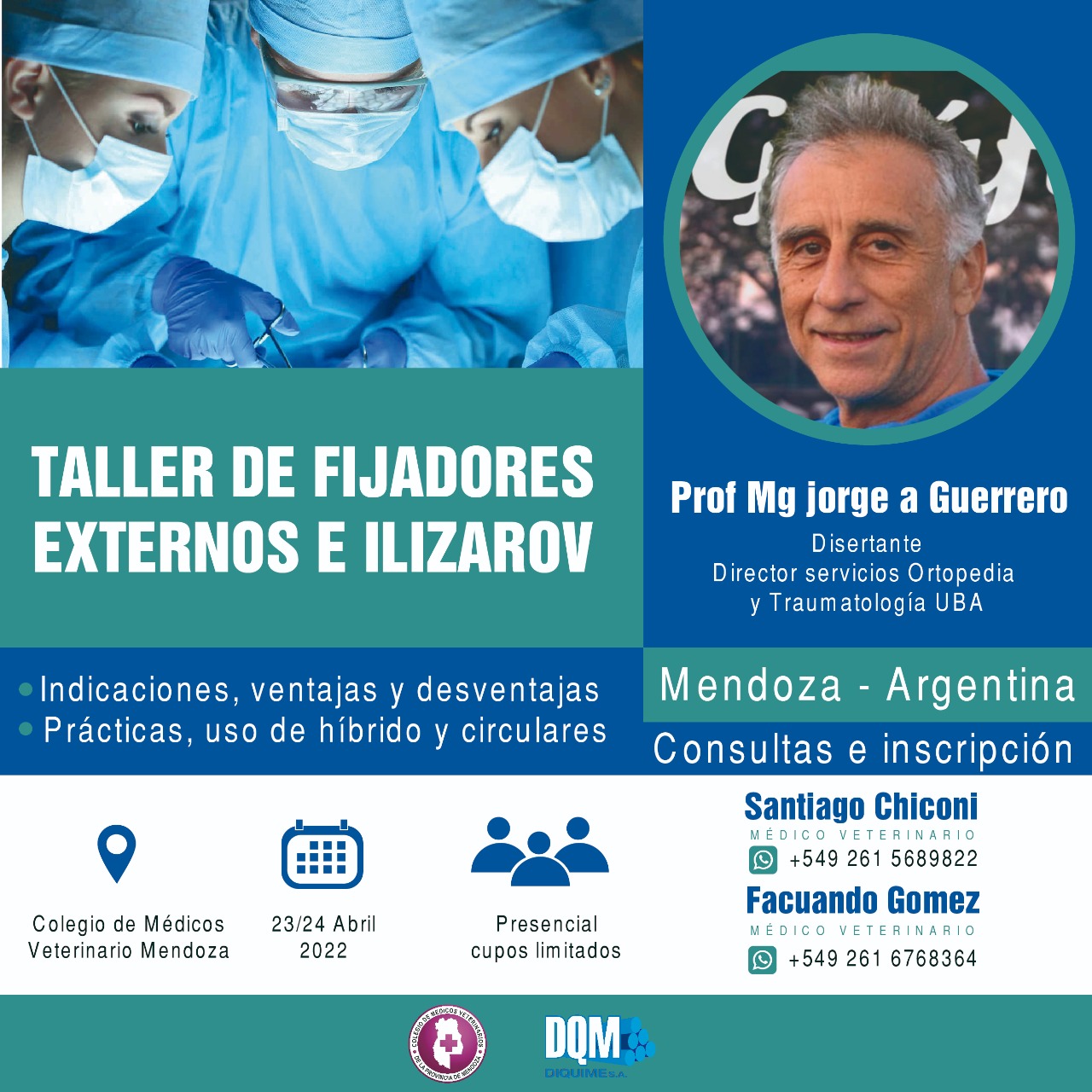 Taller de Fijadores Externos e Ilizarov