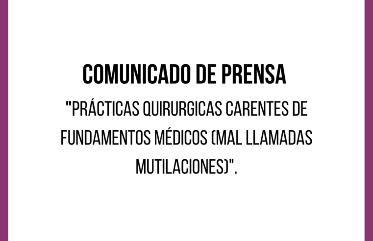 COMUNICADO DE PRENSA