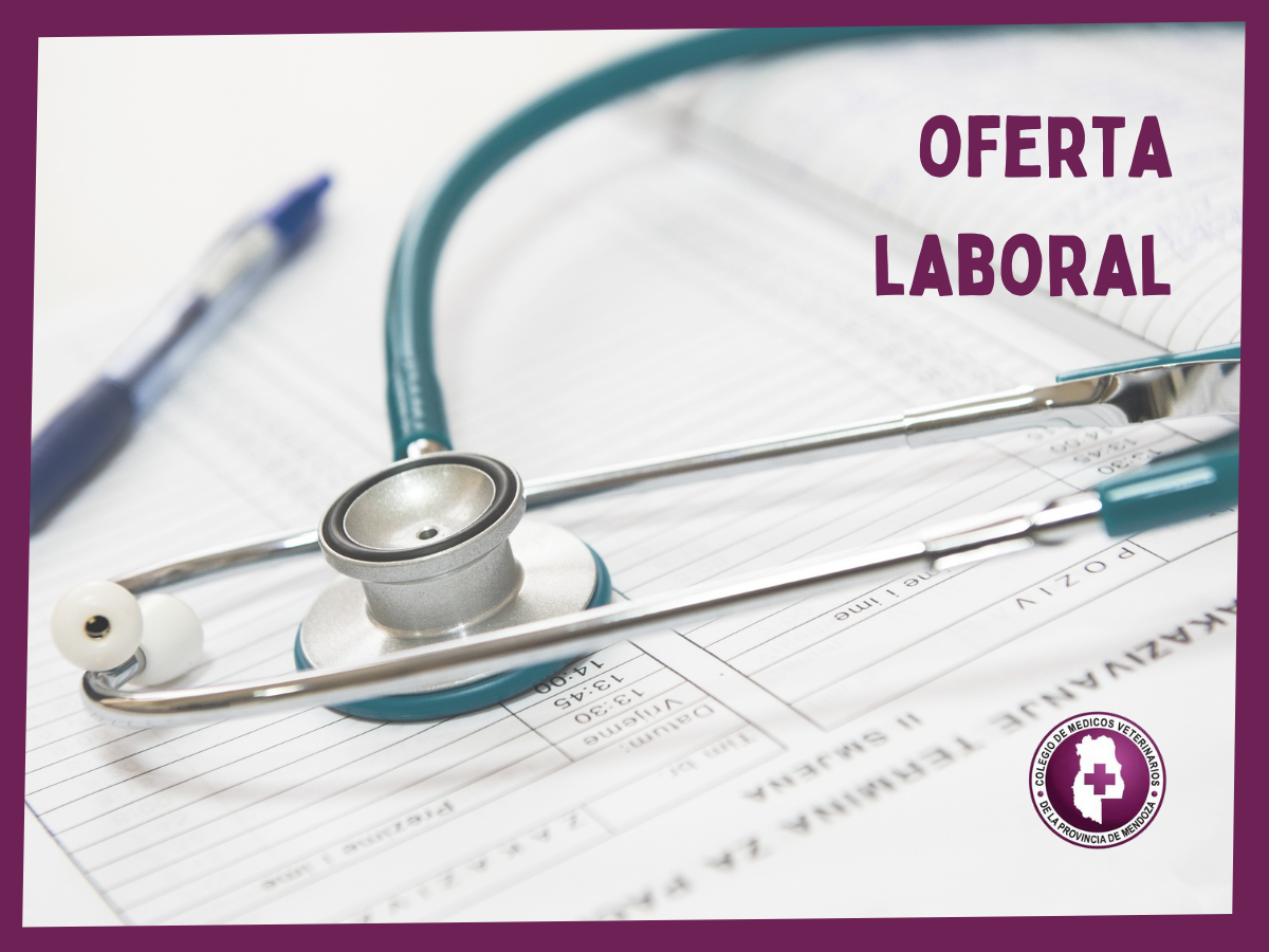 Oferta laboral «Centro Veterinario Sagrada Familia».