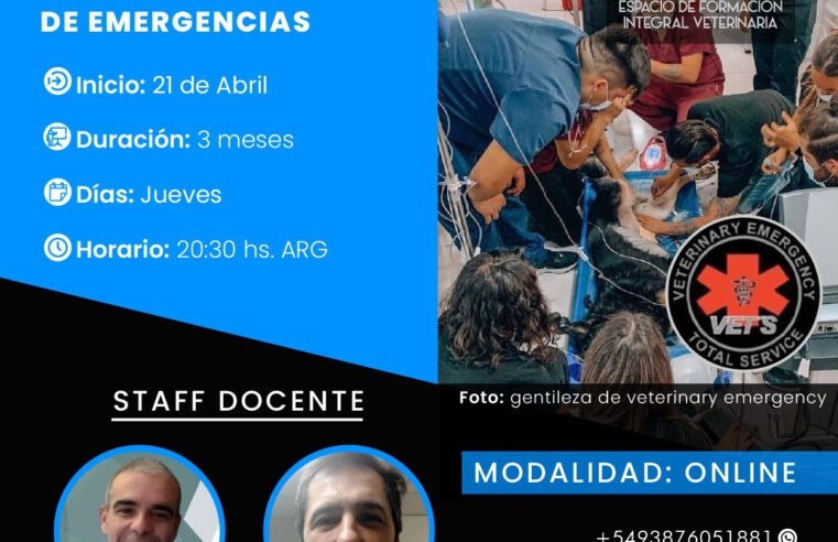 Curso: Emergencias Quirúrgicas y Cirugías de Emergencia.