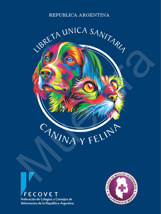 Libreta Única Sanitaria Canina y Felina