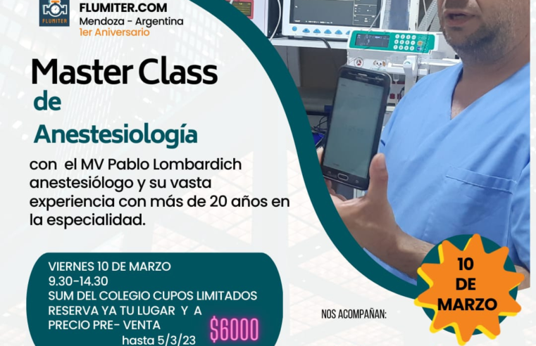 Master Class de Anestesiología