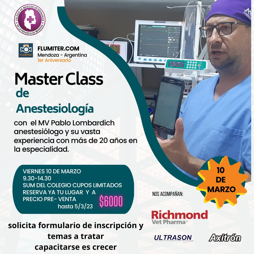 Master Class de Anestesiología