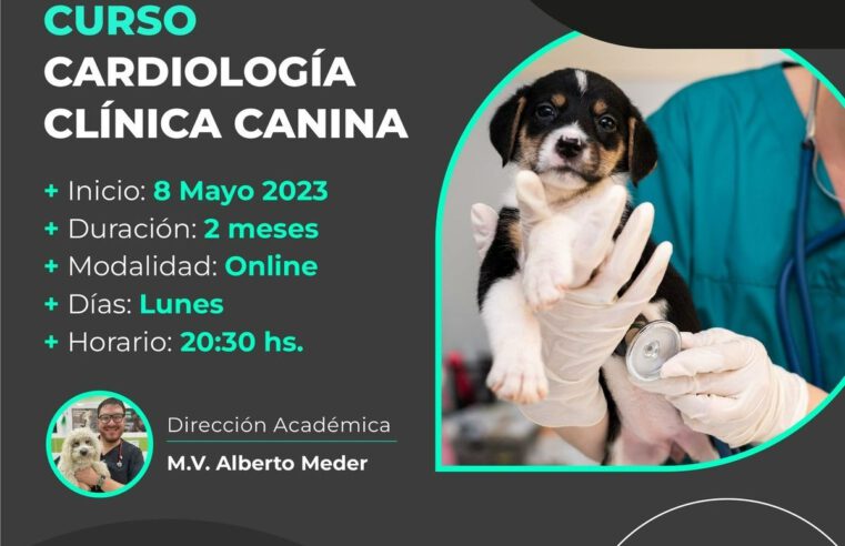 CURSO «CARDIOLOGÍA CLÍNICA EN CANINOS»