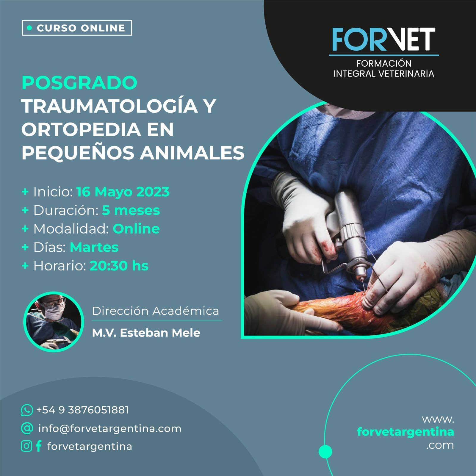 POSGRADO «TRAUMATOLOGÍA Y ORTOPEDIA»