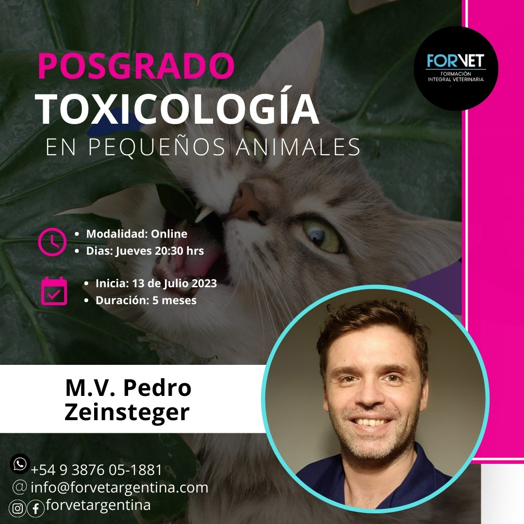 Posgrado «Toxicología en Pequeños Animales»