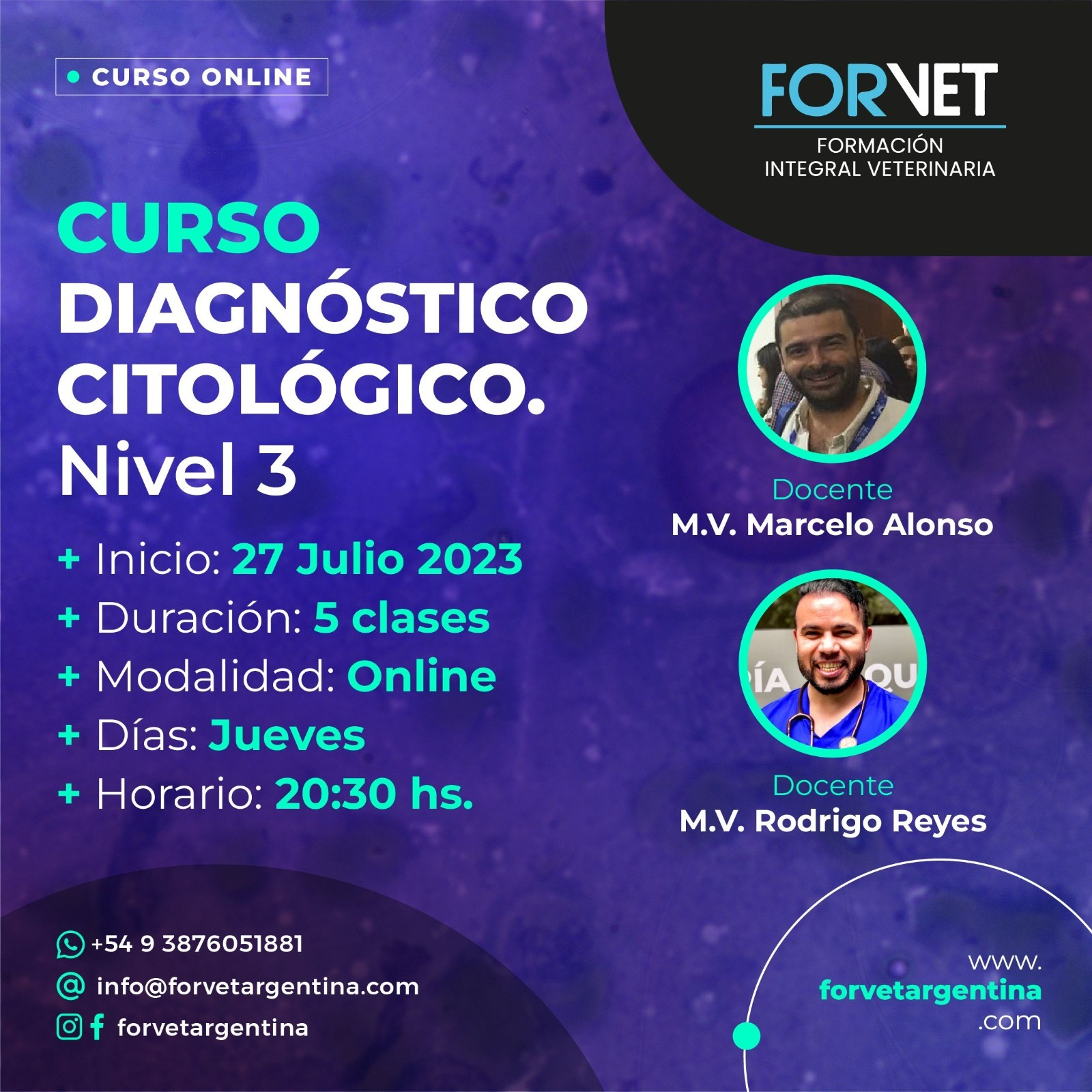 Curso «Citológico Nivel 3»