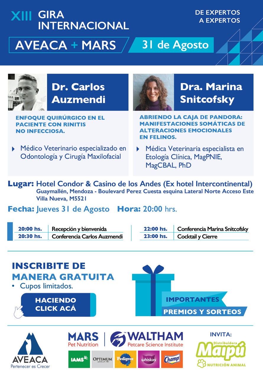 XII Gira Internacional AVEACA + MARS «De expertos a expertos»