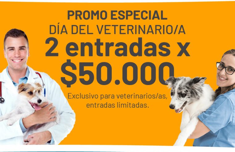 Día del Veterinario: Descuentos en entradas para las Jornadas Andinas de Veterinaria