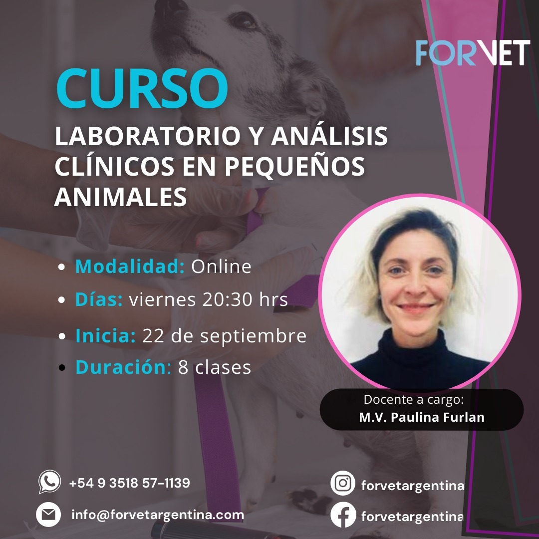 CURSO EN LABORATORIO Y ANÁLISIS CLÍNICOS