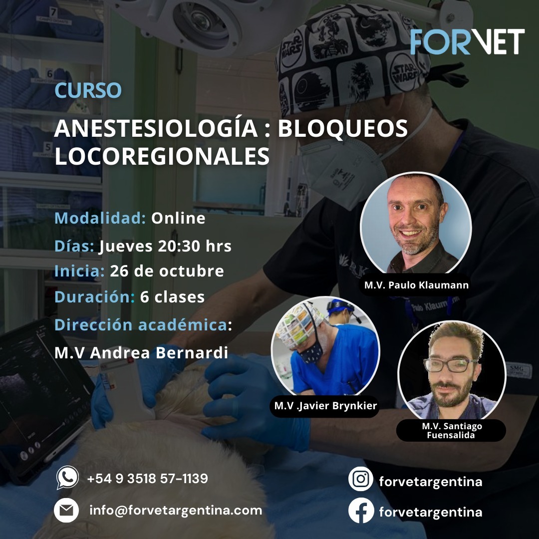 Curso «Anestesiología. Bloqueos Locoregionales»