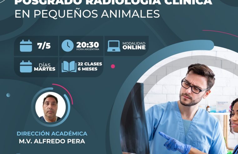 Posgrado «Radiología clínica en pequeños animales»