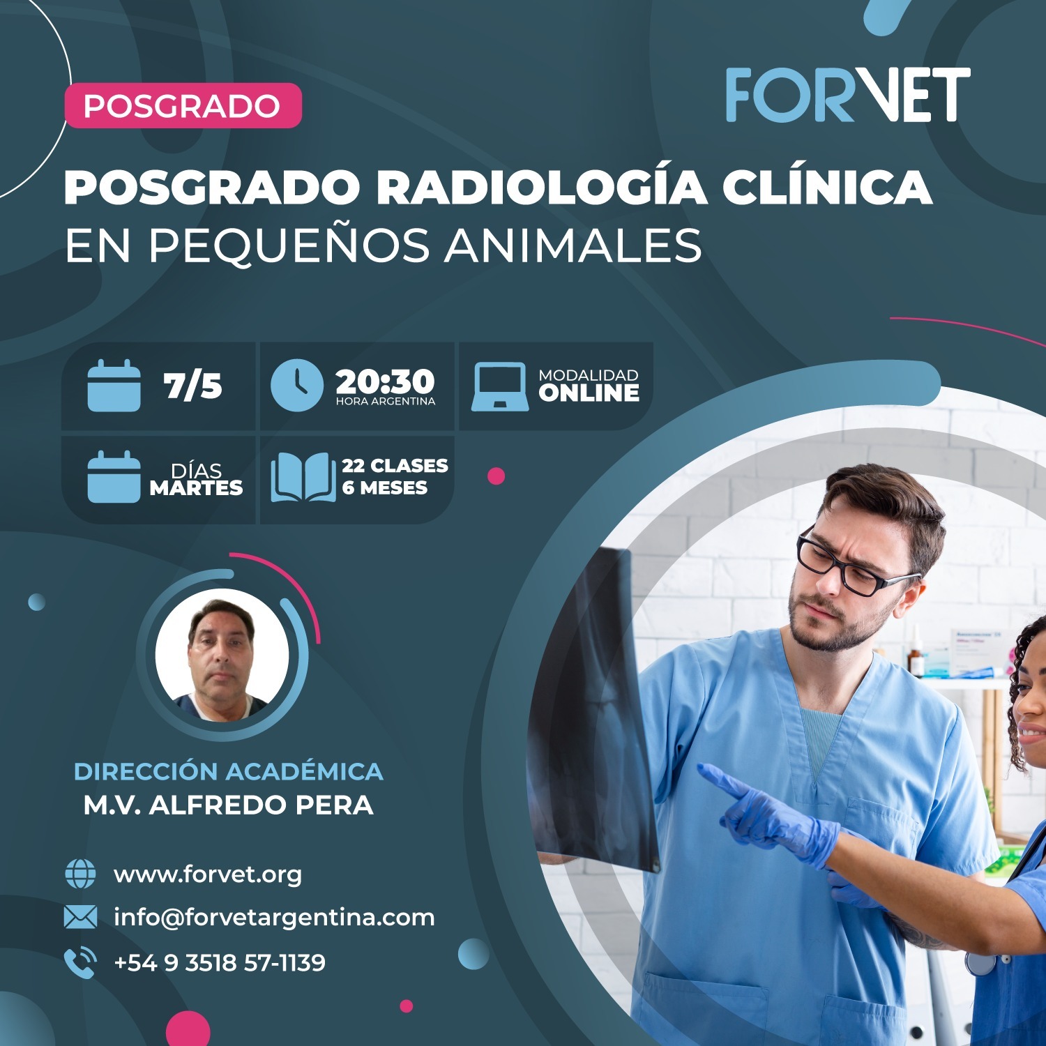 Posgrado «Radiología clínica en pequeños animales»