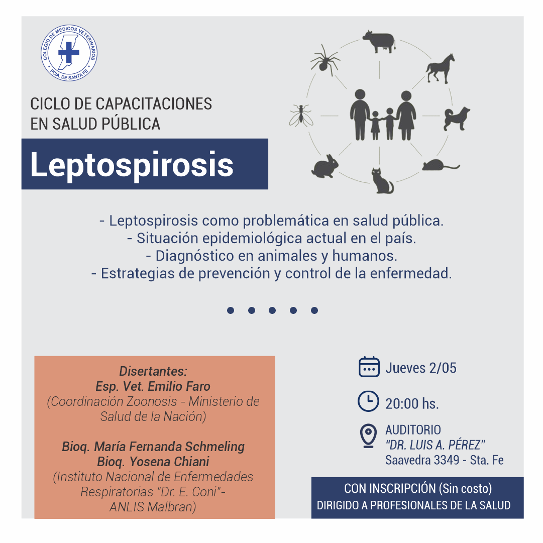 Charla virtual: «Leptospirosis»