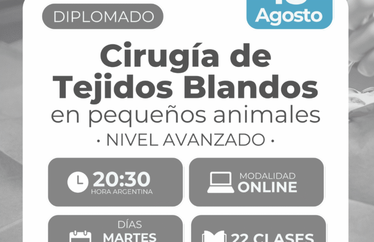 DIPLOMADO «CIRUGÍA DE TEJIDOS BLANDOS AVANZADO»